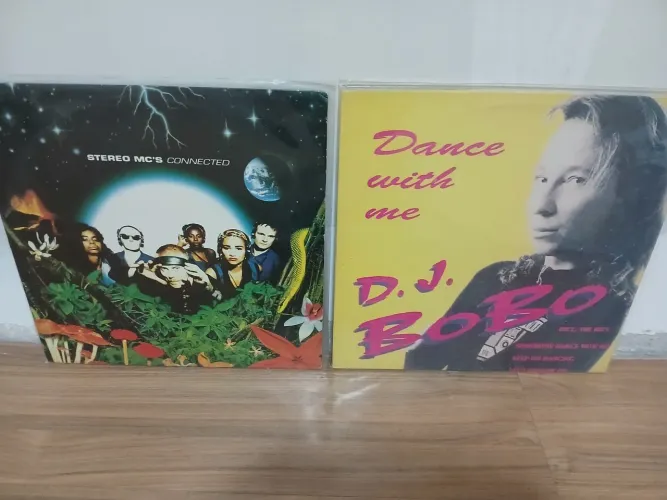Disco vinil Stereo Mcs e DJ Bobo