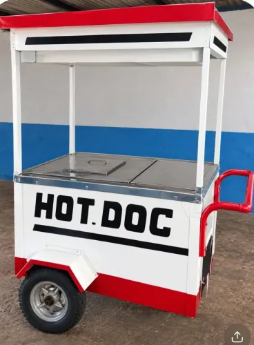 Carrinho de cachorro quente