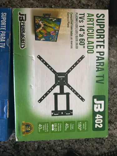 Suporte Articulado Parede JB402 para TVs de 14" a 60"