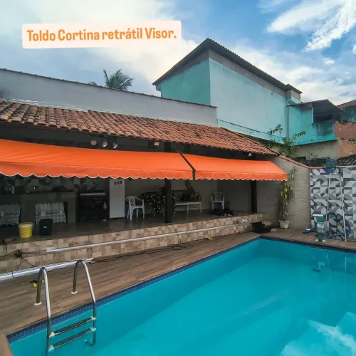 Toldo Retrátil vertical visor 