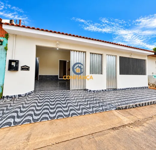 CASA NOVA À VENDA - BAIRRO CASTANHEIRA | ZONA SUL