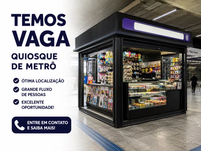 Vaga Gerente de Quiosque