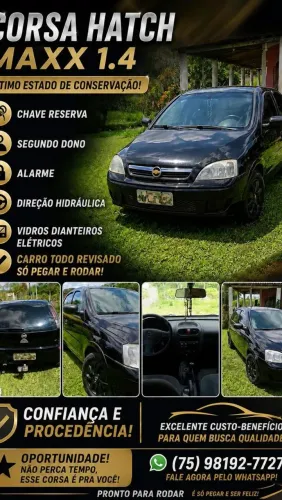 Chevrolet Corsa Hat. Maxx 1.4 8V Econoflex 5P 2011