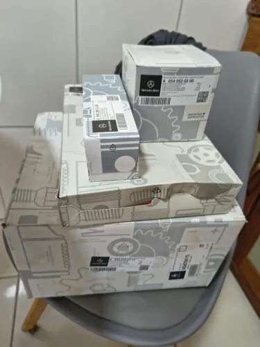 Kit para troca de filtros e óleo da Sprinter 516 CDI