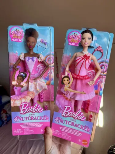 Kit com 2 Bonecas Barbie: O Quebra-Nozes Mattel (Barbie in The Nutcracker)
