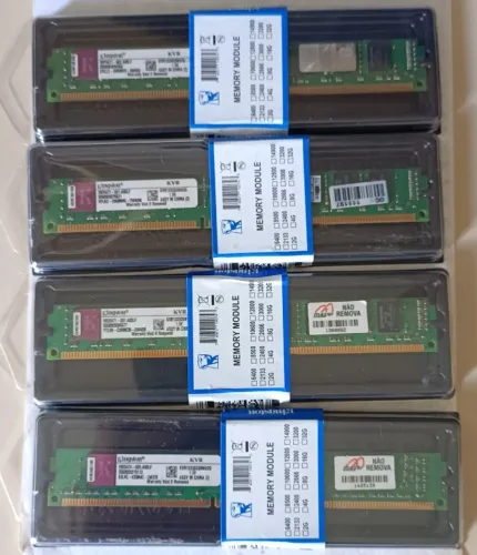 Kit 4x2GB Memória Kingston DDR3 KVR1333D3N9/2G Desktop