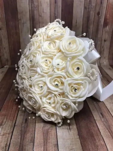 Buque De Noiva Para Casamento, Lembranca Off White