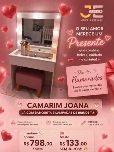 Camarim Joana /Dia dos namorados 