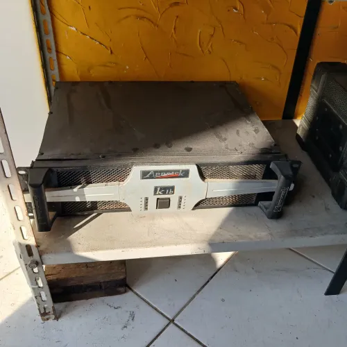 Amplificador appotek k1b (detalhes na tampa) funcionando perfeitamente