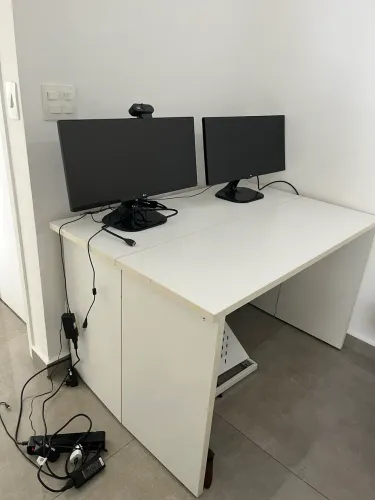 Mesa dobrável madeira maciça 4 lugares