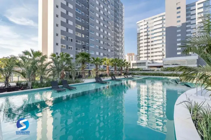 Apartamento de 3 dormitórios, andar alto vista perene - Jardim Lindóia