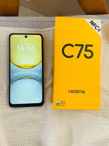 Oportunidade Realme c75 256 gigas NFC