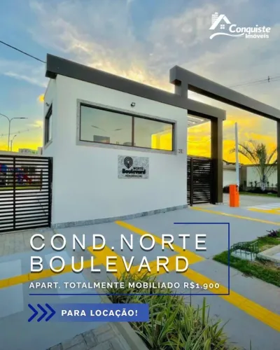 Apartamento mobiliado disponível para locação