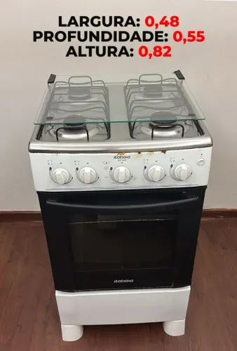 Fogão Itatiaia Star 4 Bocas com forno e acendimento elétrico