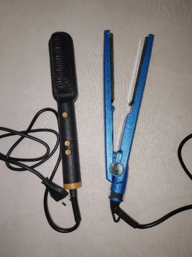 Escova alisadora e chapinha 