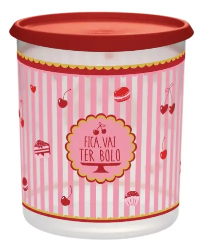 Tupperware instantanea 4.2L Tampa hermetica de um toque
