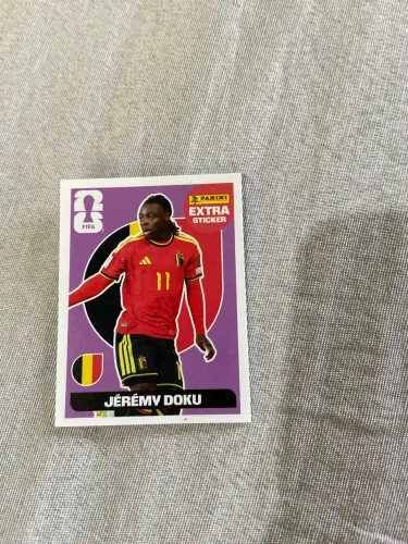 Carta extra roxa Jérémy Doku