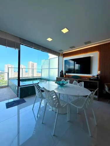Cobertura a venda no Horto Florestal com 1 quarto mobiliada nascente e piscina no Nouveau