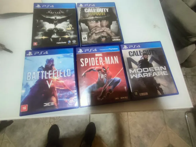 Jogos ps4 aceito troca