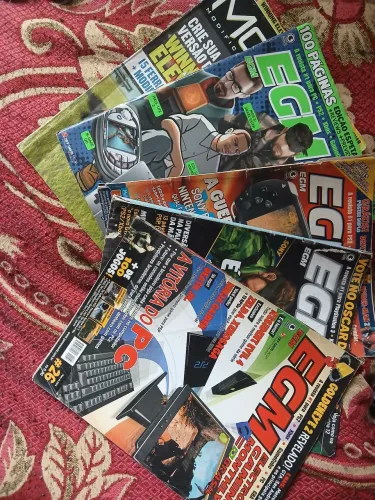 Revistas de games EGM  