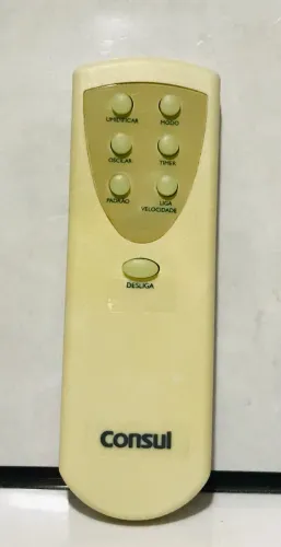 Controle Remoto Original Do Climatizador Consul C1j12abana- Branco 