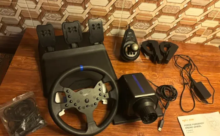 Volante PXN-V99 Completo + Câmbio e Pedais