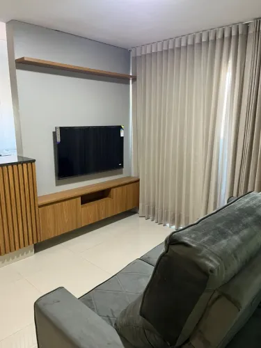 Apartamento Mobiliado 2 Quartos, 1 Suíte, 76,00m² para Alugar no Eldorado - Goiânia