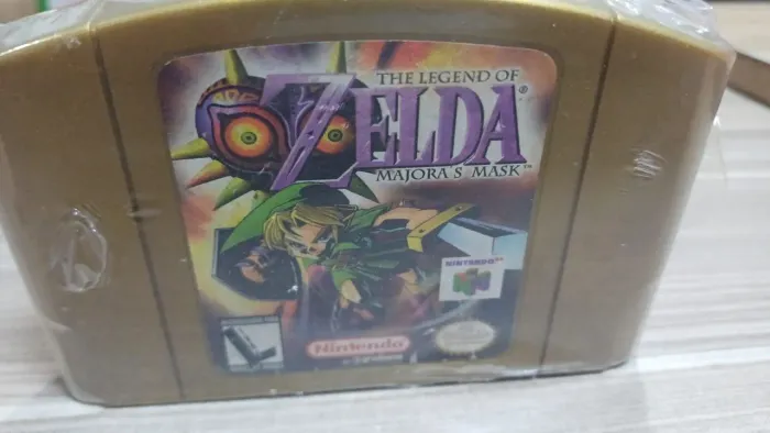  Zelda Majoras Mask original N64 não acompanha expansor de memória 