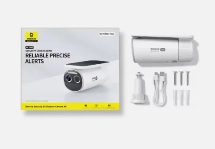 Camera Moderna de segurança Baseus S2 4k