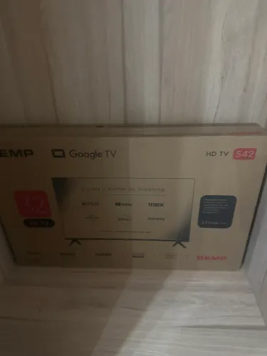 Smart TV 32" ( NOVA LACRADA COM NOTA FISCAL) Google TV HD HDR10
