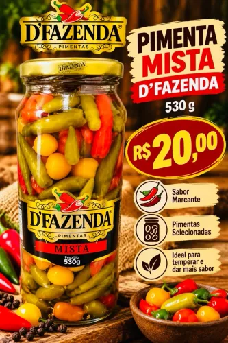 PIMENTA MISTA DE 450 G
