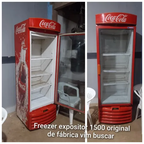 Freezer expositor original 1500 vim buscar 1550 levo pra vc