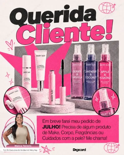 Consultora de beleza Mary kay