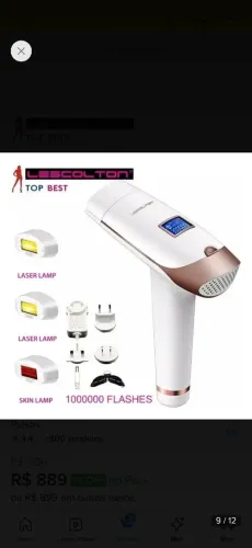 Depilador a Laser IPL Lescolton