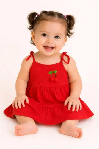 Vestido cerejinha