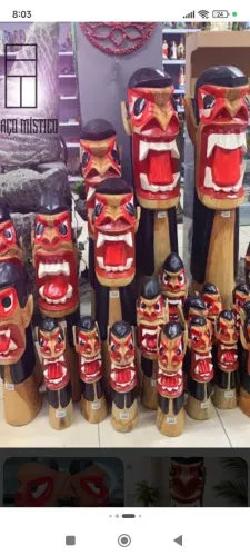 Vendo duas carrancas de madeiras