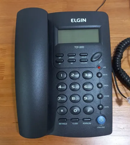 Telefone de mesa Elgin