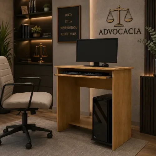 Mesa de Computador Moderna Compacta Promoção