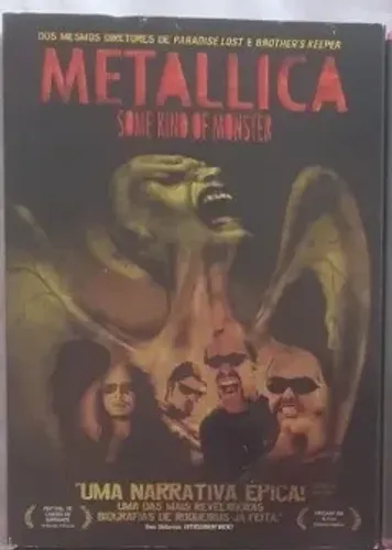 Lote 3 DVDs Metallica, Iron Maiden e Scorpions