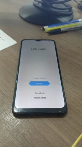 Smartphone Samsung Galaxy A12 Tela 6.5 64gb 4gb Ram Preto