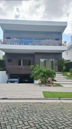 Casa duplex com 4 suítes à venda, 457 m² por R$ 3.800.000 - Alphaville Eusébio