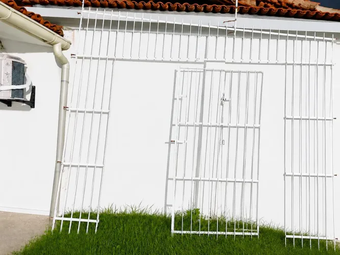 Grade de ferro para garagem ou portão