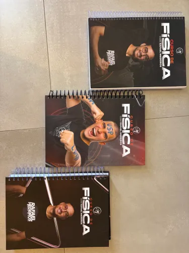 Livros Cursinho Física Rafael Medeiros 2025