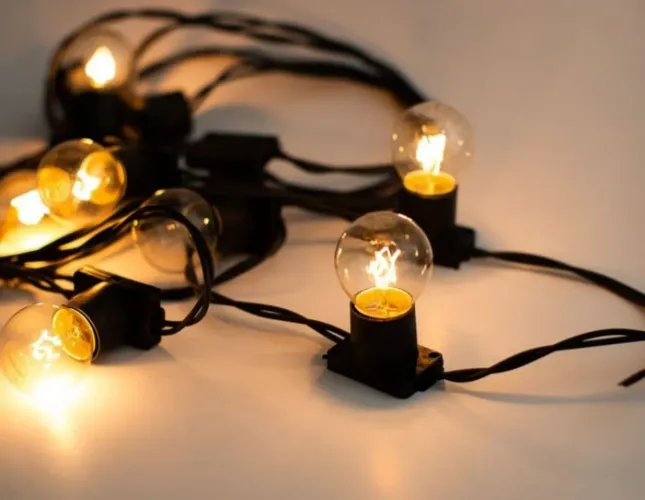 Varal de Lâmpadas Incandescente 15 metros 