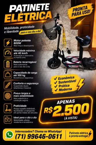 Patinete elétrico