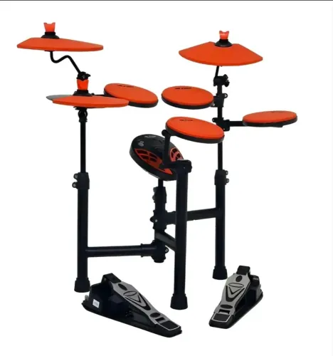 Bateria eletrônica X-pro cor laranja