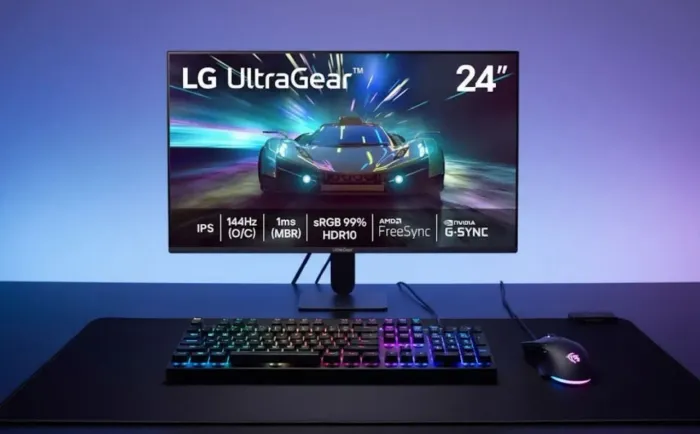 Monitor LG UltraGear? 24G411A-B 24", FHD, IPS, 144Hz, 1ms