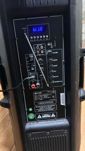 CAIXA DE SOM LENOXX 1000w