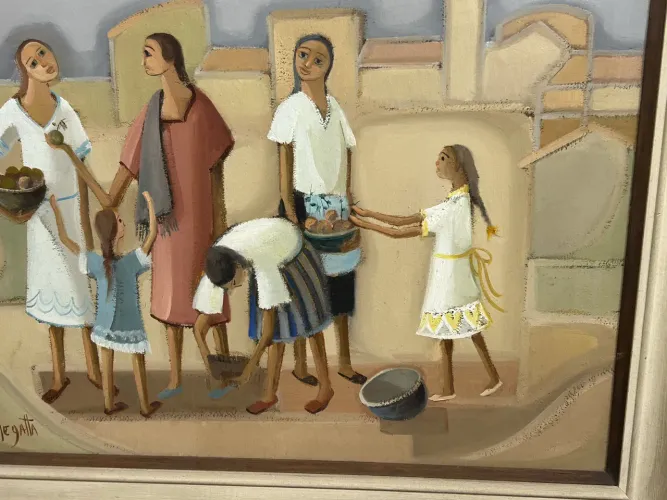 Quadro óleo sobre tela