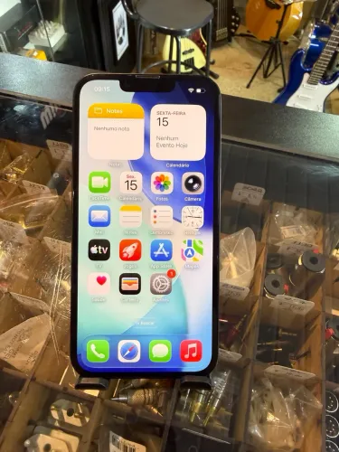 iPhone 14 Black 256GB - Impecável - 95% Saúde de Bateria